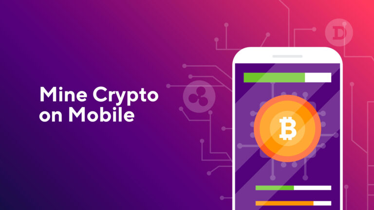 mobiele-crypto-mining-op-een-smartphone